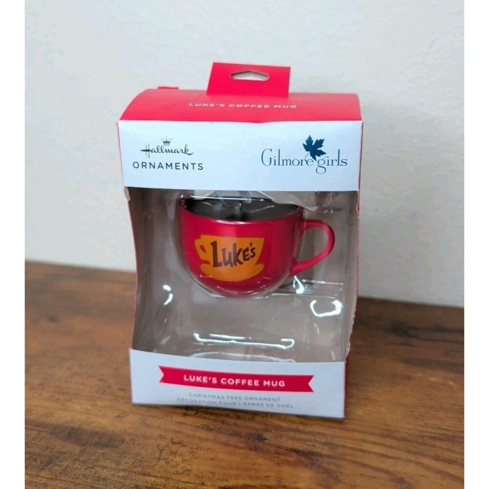 Hallmark Ornament Gilmore Girls Luke’s Diner Coffee Mug - New